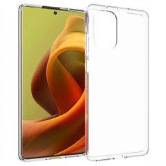 Accezz Coque Clear Motorola Moto G85 - Transparent