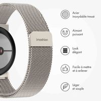 imoshion Bracelet magnétique milanais Google Pixel Watch 3 / 4 (45 mm) - Starlight