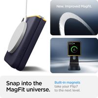 Spigen Coque Nano Pop MagFit Samsung Galaxy Z Flip 7 - Blueberry Navy