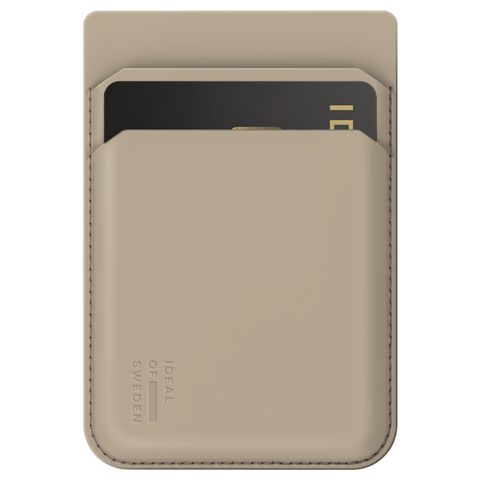 iDeal of Sweden MagSafe Porte-cartes magnétique - Porte-cartes - Perfect Beige
