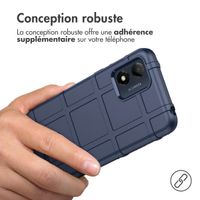 imoshion Coque Rugged Shield Motorola Moto E13 - Bleu foncé