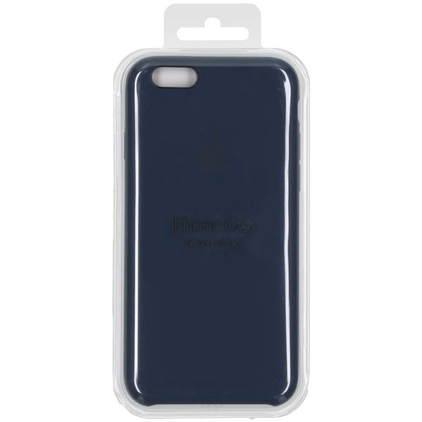 Apple Coque en silicone Apple iPhone 6 / 6s - Midnight Blue
