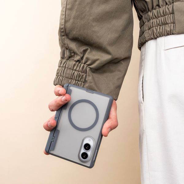 imoshion Color Guard avec MagSafe et support Samsung Galaxy Z Fold 8 - Gris