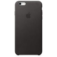 Apple Coque Leather Apple iPhone 6(s) Plus - Black