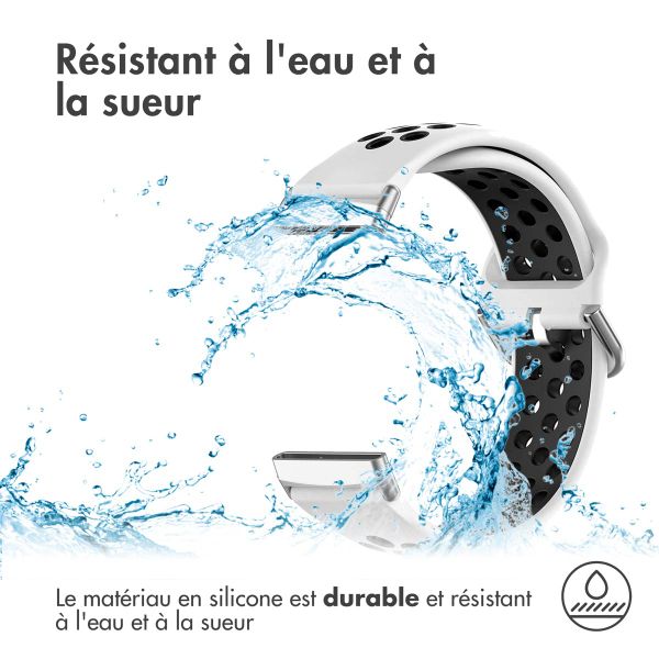 imoshion Pr2199 Fitbit Versa 4 / 3 / Sense (2) - White / Black