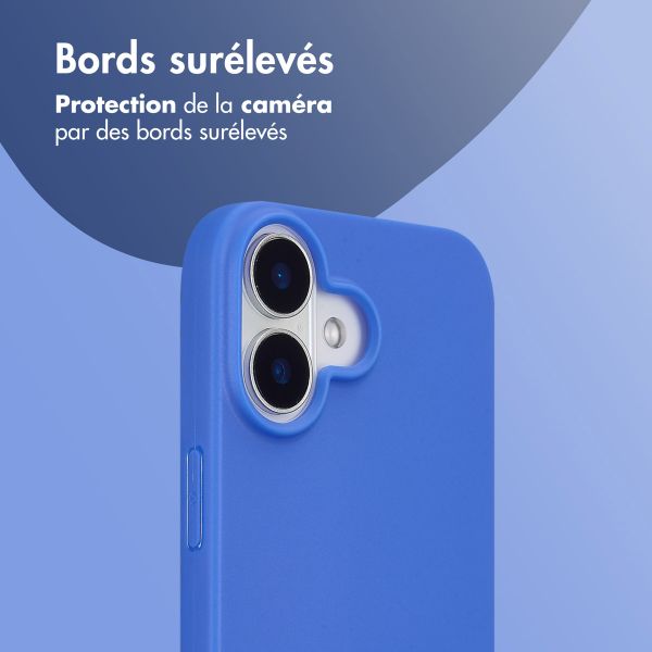 imoshion Coque Couleur Apple iPhone 16 - Cobalt Blue