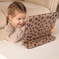 imoshion Coque arrière Kidsproof Design avec poignée Apple iPad 9 (2021) 10.2 pouces / iPad 8 (2020) 10.2 pouces / iPad 7 (2019) 10.2 pouces - Motif panthère