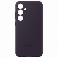 Samsung Original Coque en silicone Samsung Galaxy S24 Plus - Dark Violet