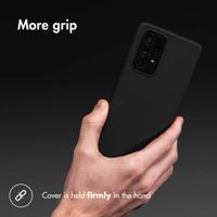 Accezz Coque Couleur Samsung Galaxy S23 - Noir