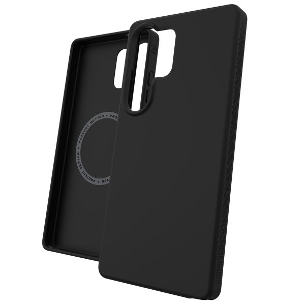 ZAGG Coque Milan Snap avec MagSafe Samsung Galaxy S25 - Noir