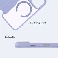 imoshion Bookcase transparente avec MagSafe Apple iPhone 18 Pro / 17 Pro - Lilas