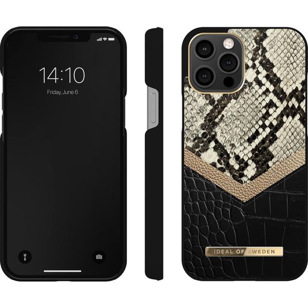 iDeal of Sweden Coque Atelier Apple iPhone 12 Pro Max - Midnight Python