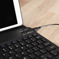 Accezz Étui de tablette Bluetooth Clavier Samsung Galaxy Tab S10 Plus / Tab S9 FE Plus / Tab S9 Plus - QWERTY / NL - Noir