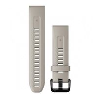 Garmin Bracelet QuickFit® en silicone  - Connexion Garmin 20 mm - Sand