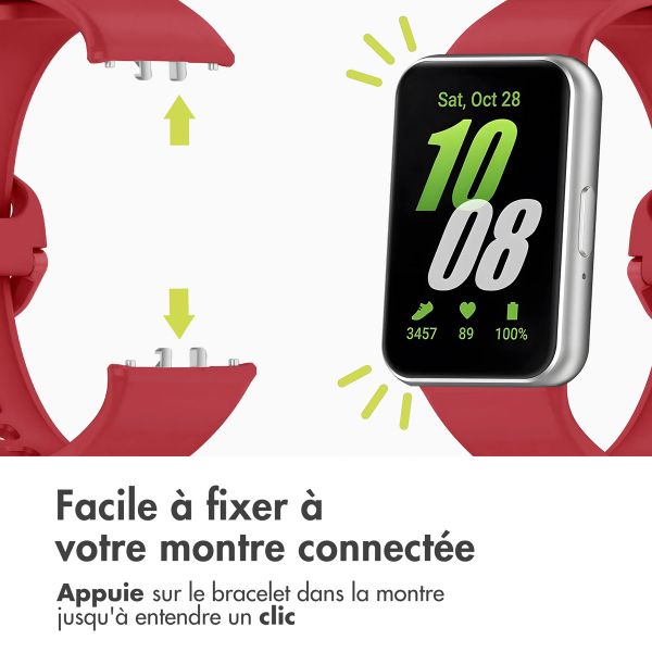 imoshion Bracelet silicone Samsung Galaxy Fit 3 - Rouge