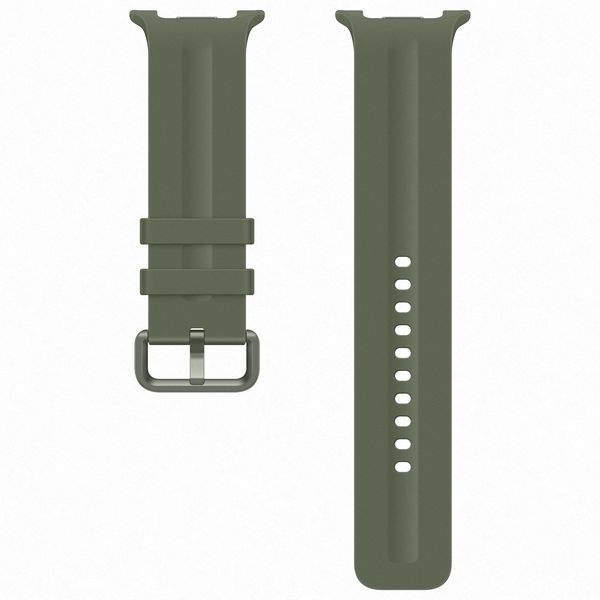 Samsung Bracelet Sport original Samsung Galaxy Watch 9 (40/44mm) / Watch 8 (40/44mm) / Classic (46mm) - Taille M/L - Olive