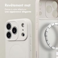 imoshion Coque Couleur avec MagSafe Apple iPhone 17 Pro Max - Beige