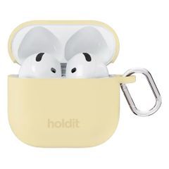 Holdit Coque Solid Silicone Apple AirPods 5 / 4 - Butter Yellow