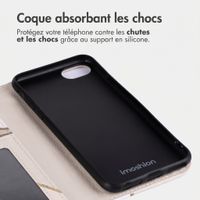 imoshion Étui de télephone portefeuille Design Apple iPhone 17e / 16e - Beige Graphic