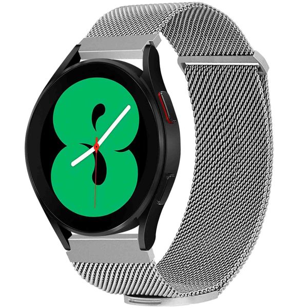 imoshion Bracelet magnétique milanais Samsung Galaxy Watch 7 40/44 mm - Argent