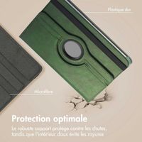 imoshion Coque tablette rotatif à 360° Samsung Galaxy Tab S10 Plus / Tab S9 FE Plus / Tab S9 Plus - Vert