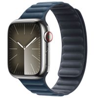 Apple Bracelet à maillons magnétique FineWoven Apple Watch | 38/40/41/42 mm - Taille M/L - Pacific Blue