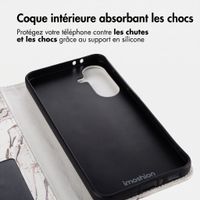 imoshion Étui de télephone portefeuille Design Samsung Galaxy A57 (5G) - Sandy Marble