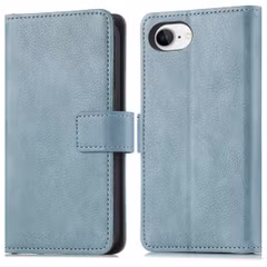 imoshion Étui de télephone portefeuille de luxe Apple iPhone 17e / 16e - Bleu clair