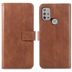 imoshion Étui de télephone portefeuille de luxe Motorola Moto G30 / G20 / G10 (Power) - Marron