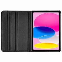Concevez votre propre coque rotative à 360° Apple iPad 11 (2025) 11 pouces A16 / iPad 10 (2022) 10.9 pouces - Noir