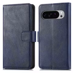 imoshion Étui de télephone portefeuille de luxe Google Pixel 10 / 10 Pro - Bleu foncé