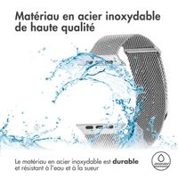 imoshion Bracelet magnétique milanais Apple Watch | 44/45/46/49 mm - Taille S - Argent