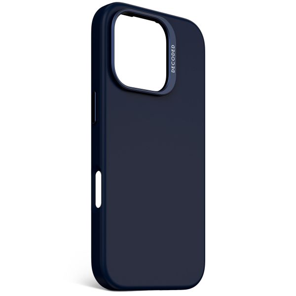 Decoded Coque en silicone MagSafe Apple iPhone 16 Pro - Blue Print