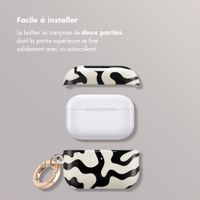 Selencia Coque Vivid  Apple AirPods Pro 2 - Art Wave Black