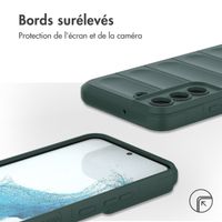 imoshion EasyGrip Backcover Samsung Galaxy S22 - Vert foncé
