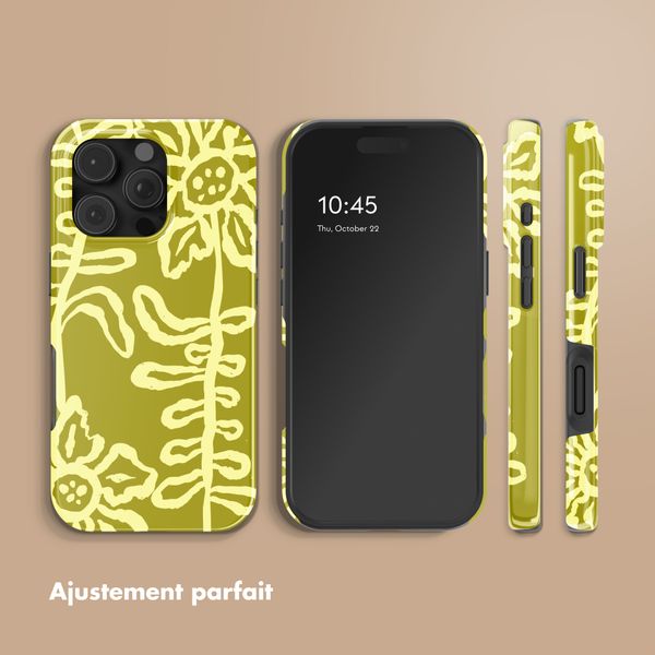 Selencia Coque arrière Vivid Apple iPhone 16 Pro Max - Chalky Bloom