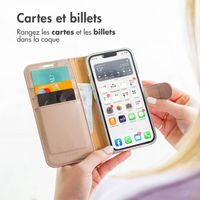 Accezz Étui de télephone Wallet Samsung Galaxy S21 Plus - Doré
