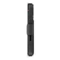 Decoded Portefeuille détachable 2 en 1 en cuir MagSafe Apple iPhone 17 Pro - Noir