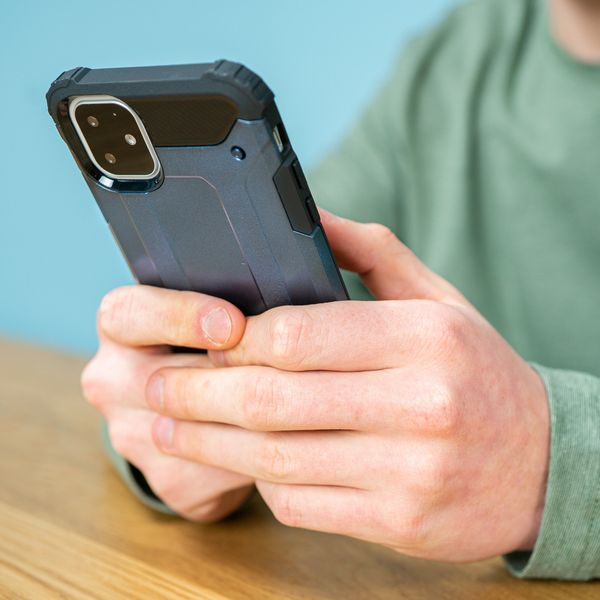 imoshion Coque Rugged Xtreme Apple iPhone 12 (Pro) - Bleu foncé