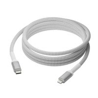 dbramante1928 re-charge - Câble de charge tressé - USB-C vers Lightning - 2 mètres - Blanc