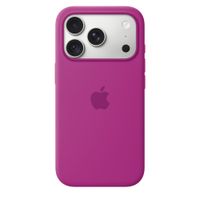Apple Coque en silicone avec MagSafe Apple iPhone 18 Pro - Magenta