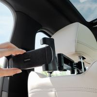 imoshion Appuie-tête Support pour tablette de voiture avec bras réglable - Noir