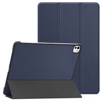 imoshion Coque tablette Trifold Apple iPad Pro 11 (2022 / 2021 / 2020 / 2018) - Bleu foncé