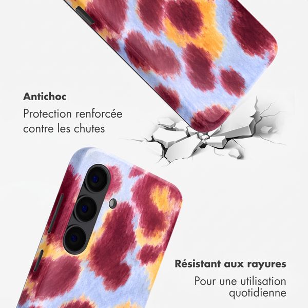 Selencia Coque arrière Vivid avec MagSafe Samsung Galaxy S24 - Rebel Crush