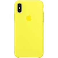 Apple Coque en silicone Apple iPhone X - Flash