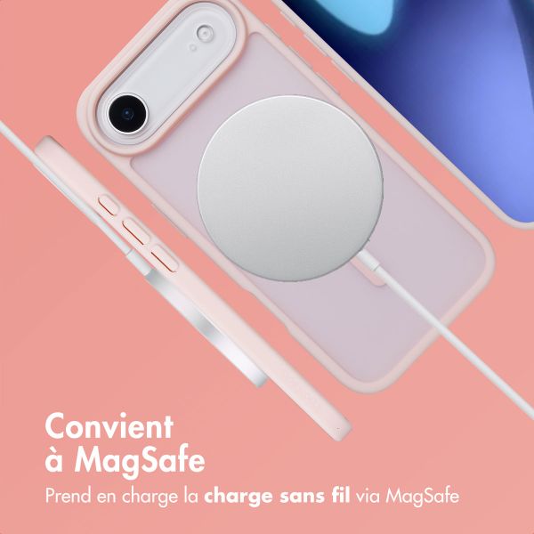 imoshion Coque Color Guard avec MagSafe Apple iPhone Air - Rose clair