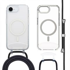 imoshion Coque MagSafe avec cordon amovible Apple iPhone 17e / 16e - Transparent