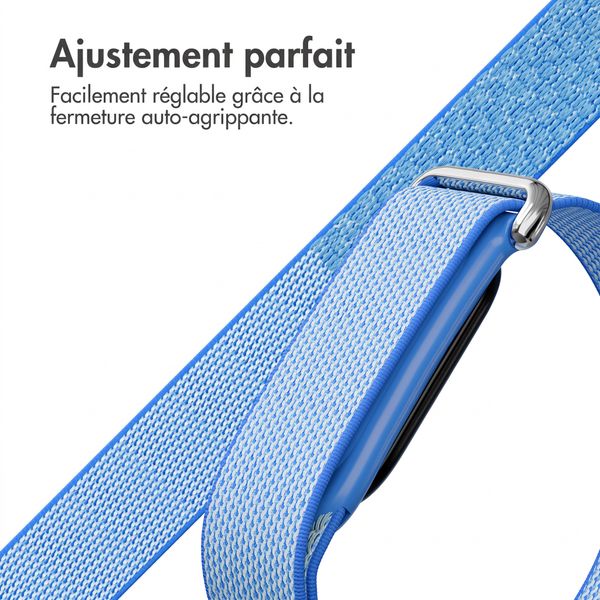 imoshion Bracelet en nylon Fitbit Air - Bleu