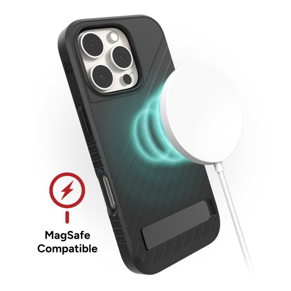 ZAGG Coque Denali Snap KS Apple iPhone 16 Pro - Noir