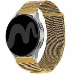 imoshion Bracelet magnétique milanais  - Connexion universelle 20 mm - Taille M - Doré